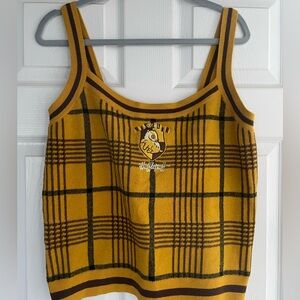 Harry Potter sweater tank Hufflepuff sz 2X